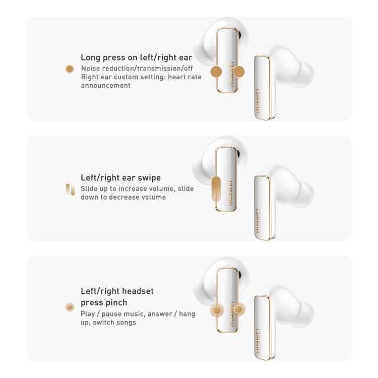 HUAWEI FreeBuds Pro 2 + TWS Extrasensory Perception Wireless Earphone Support Heart Rate & Body Temperature Monitoring