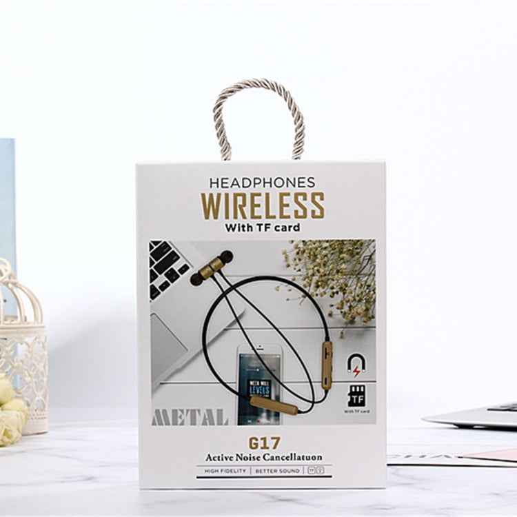 MG-G17 Bluetooth 4.2 Sport Wireless Bluetooth Earphone, Support Card