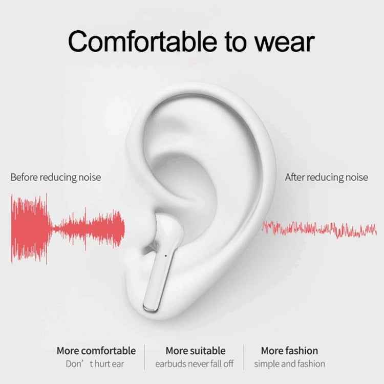 Lanpice XY-PODS10 TWS Bluetooth Headset 5.0 Full Touch Support Open Cover Popup Bluetooth Headset Support Wireless Charge Function