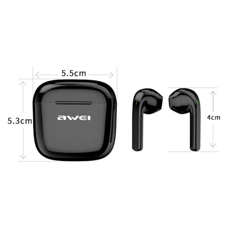 awei T26 Pro TWS Bluetooth V5.0 Ture Wireless Sports Headset with Charging Case