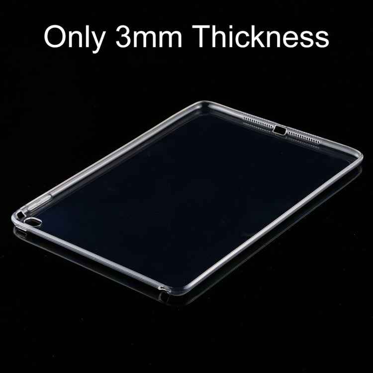 For iPad 6 / Air 2 3mm HD Transparent Protective Case
