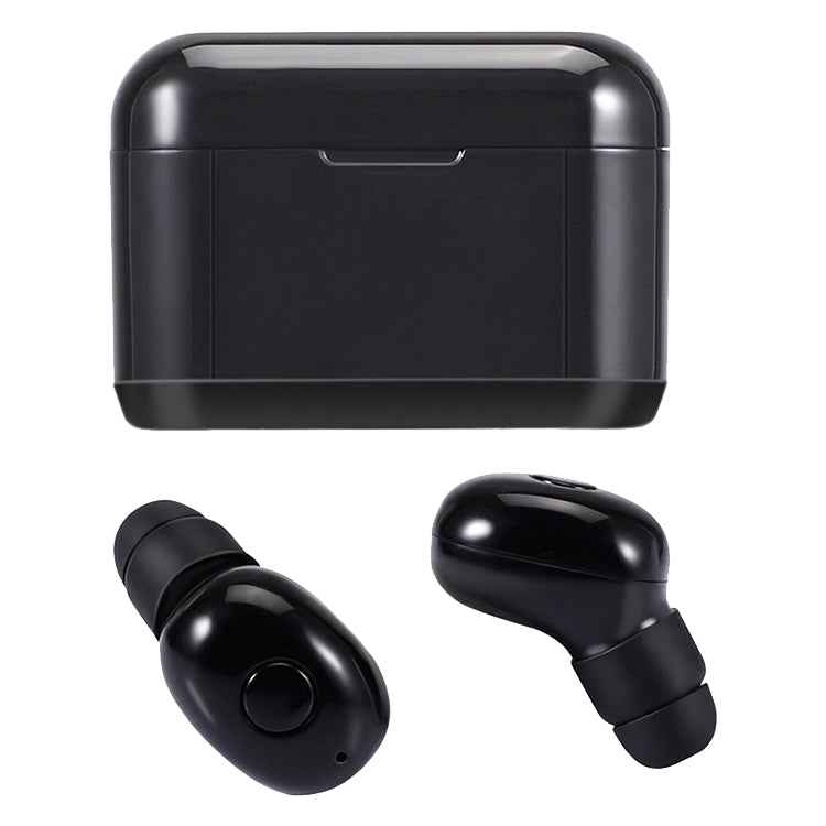 DT-4 IPX Waterproof Bluetooth 5.0 Wireless Bluetooth Earphone with 350mAh Magnetic Charging Box, Support for Calling
