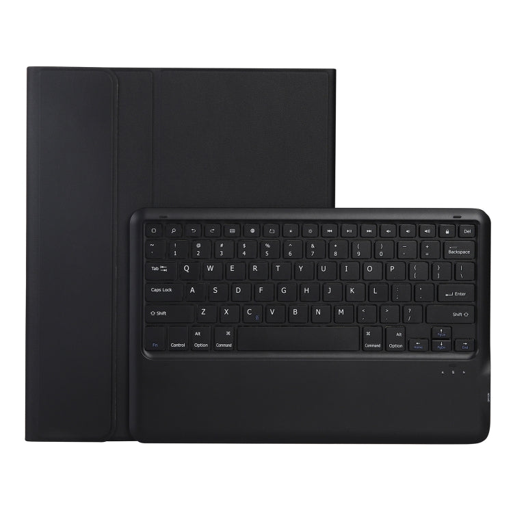 A12B Bluetooth 3.0 Ultra-thin Detachable Bluetooth Keyboard Leather Tablet Case for iPad Air 13 2024 / 2025 / Pro 12.9 inch 2022 / 2021 / 2020 / 2018, with Pen Slot & Holder