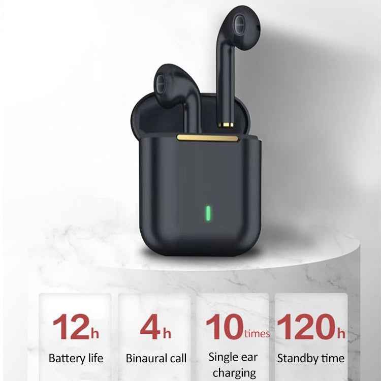 J18 Bluetooth 5.0 TWS Wireless Binaural Bluetooth Earphone with Charging Box