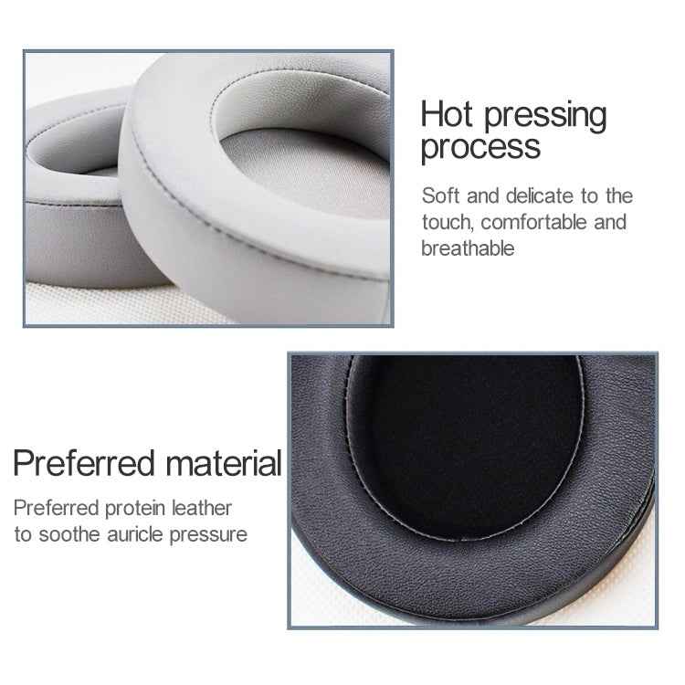 2 PCS For Razer Kraken 7.1 V2 Pro Headphone Cushion Sponge Green Net Cover Earmuffs Replacement Earpads