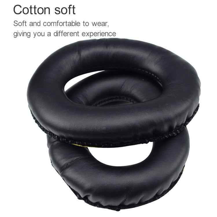 2 PCS For AKG K44 / K55 / K66 / K77 / K99 Headphone Cushion Sponge Cover Earmuffs Replacement Earpads