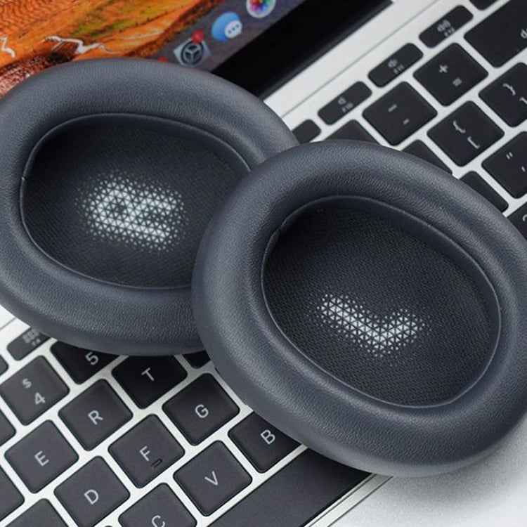 For JBL Everest Elite 750NC Headphones Imitation Leather + Foam Soft Earphone Protective Cover Earmuffs,One Pair