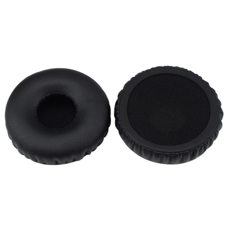 2pcs For JBL E40BT / T450 Headphones Imitation Leather + Foam Soft Earphone Protective Cover Earmuffs, For E40BT / T450 Black, For E40BT / T450 White