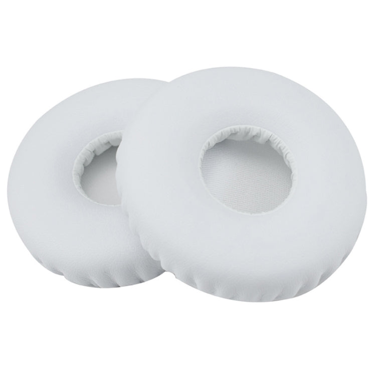 2pcs For JBL E40BT / T450 Headphones Imitation Leather + Foam Soft Earphone Protective Cover Earmuffs, For E40BT / T450 White, For E40BT / T450 Black