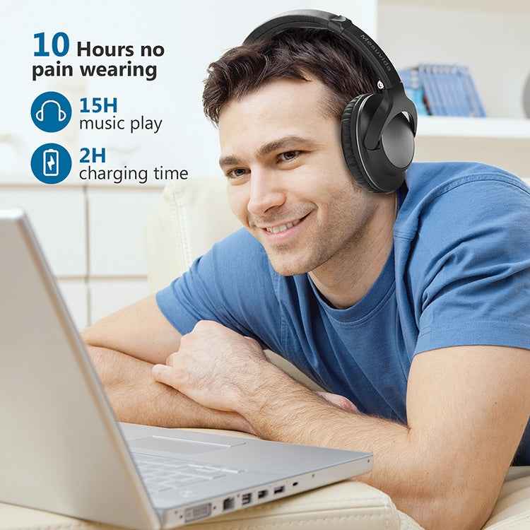 BTH-803 Foldable Wireless Bluetooth V4.1 Headset Stereo Sound Earphones