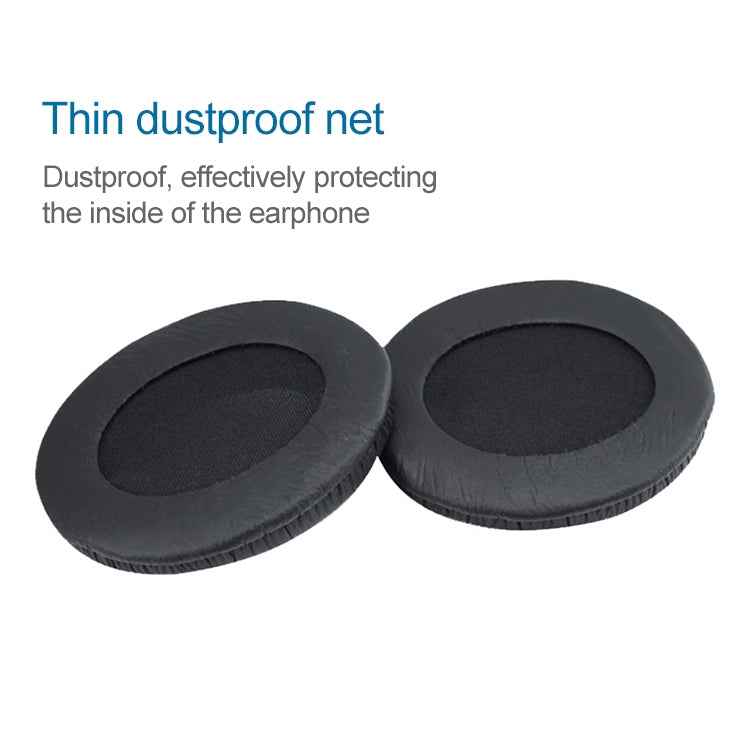 2 PCS For Sennheiser HD202 / HD212 / HD437 / HD447 / HD457 / HD497 Headphone Cushion Sponge Cover Earmuffs Replacement Earpads