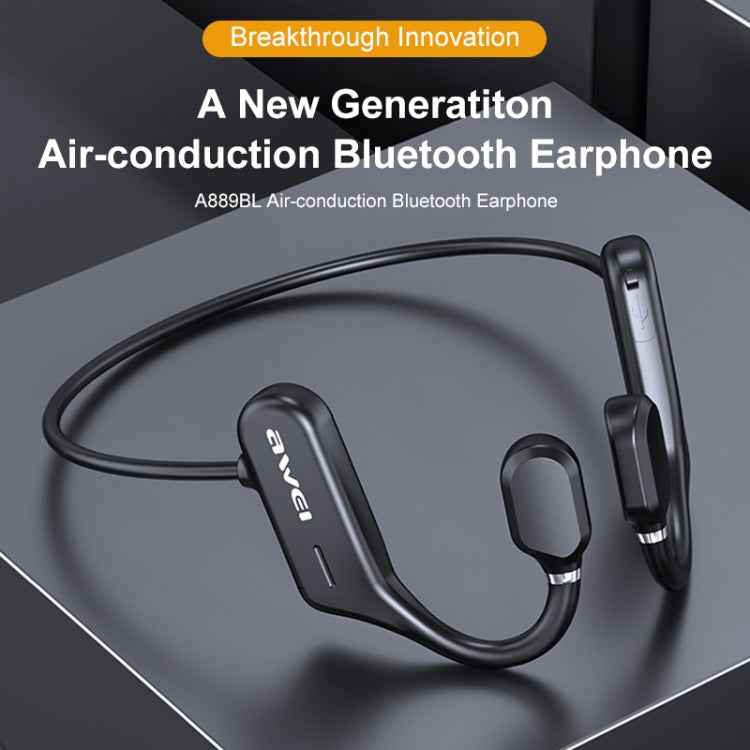 awei A889BL Air Conduction Sports Bluetooth 5.0 Wireless Headset