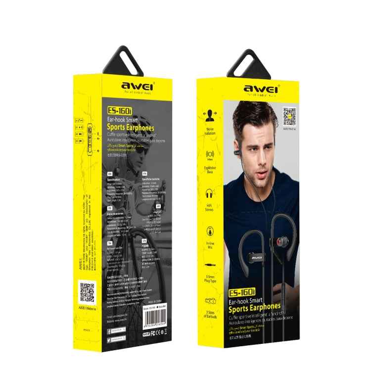 AWEI ES-160I HIFI Hanging Music Earphone