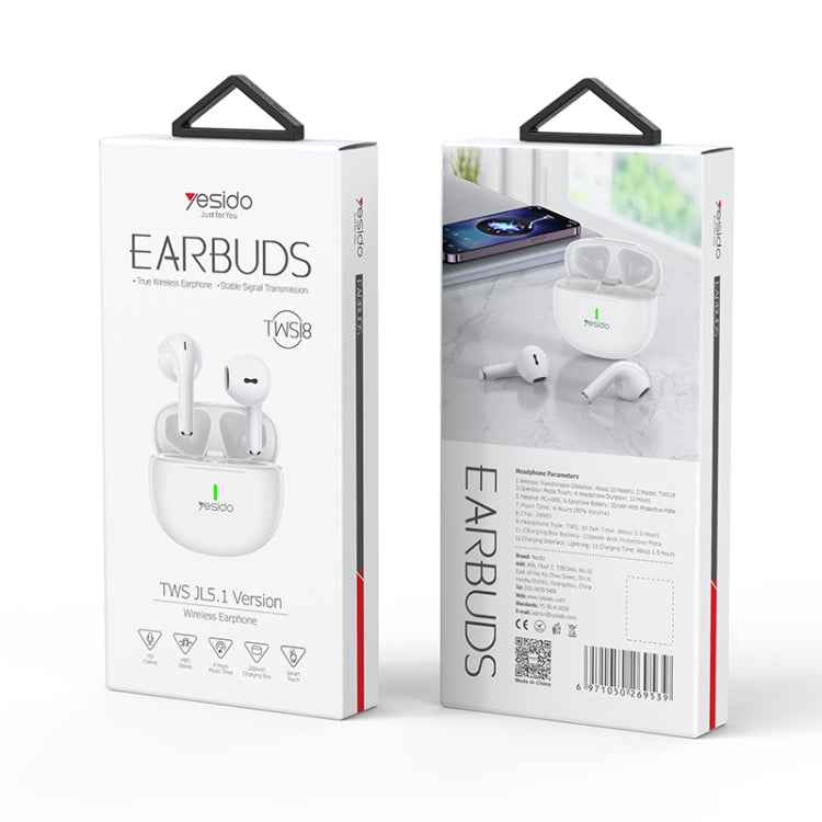 Yesido TWS18 Bluetooth 5.1 True Wireless Stereo Wireless Bluetooth Earphone
