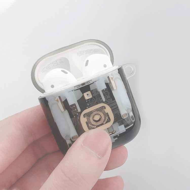For AirPods 1 / 2 Mechanical Structure TPU Earphone Protective Case
