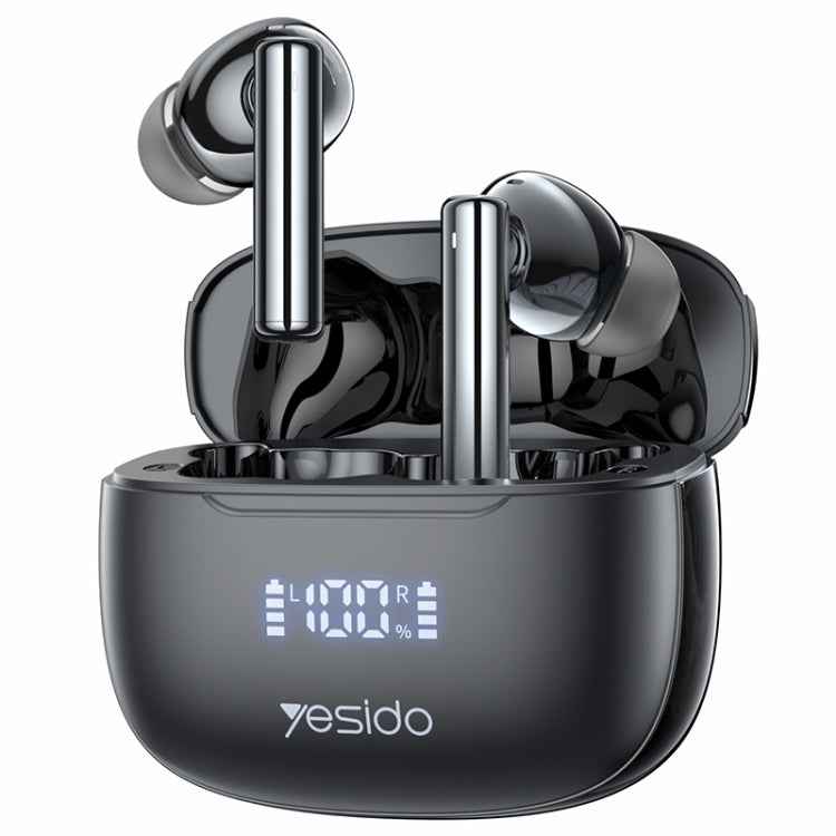 Yesido TWS23 Bluetooth 5.3 LED Digital Display TWS ANC Noise Reduction Wireless Bluetooth Earphone