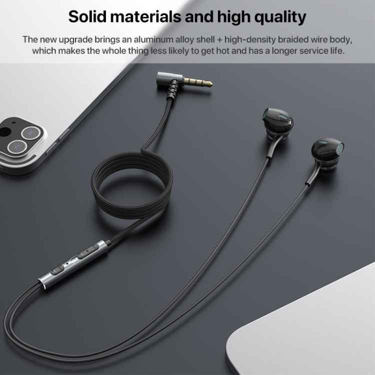 Yesido YH40 3.5mm Plug Wired HiFi Sound Music Earphones with Mic