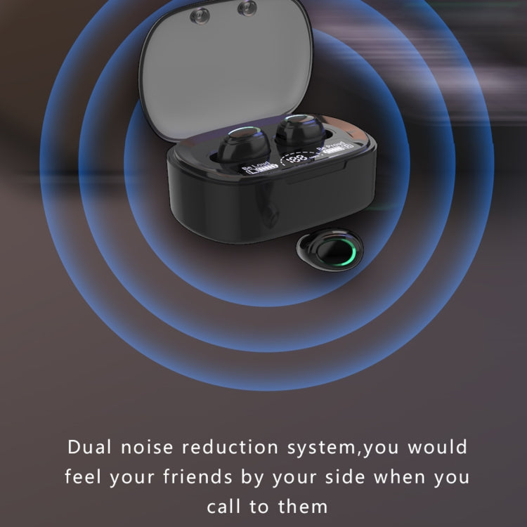 MD06 Mini In-ear TWS Wireless Touch Digital Display Bluetooth Earphone