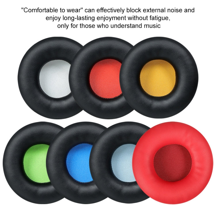 2 PCS For Skullcandy / HESH 2.0 HESH Ordinary Earphone Cushion Cover Earmuffs Replacement Earpads with Mesh(Red+Red Mesh), IP6D9961B, IP6D9961BH, IP6D9961BR, IP6D9961BW, IP6D9961R, IP6D9961BG, IP6D9961BL, IP6D9961BY