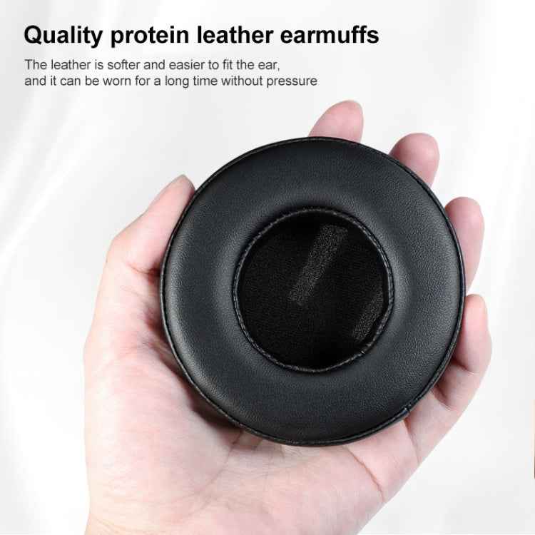 2 PCS For Skullcandy / HESH 2.0 HESH Ordinary Earphone Cushion Cover Earmuffs Replacement Earpads with Mesh(Red+Red Mesh)