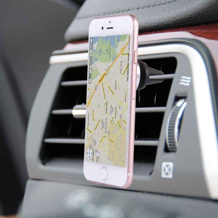 For iPhone, Galaxy, Huawei, Xiaomi, LG, HTC and other Smartphones, Air Vent Holder(Silver), Air Vent Holder(Gray), Air Vent Holder(Gold)