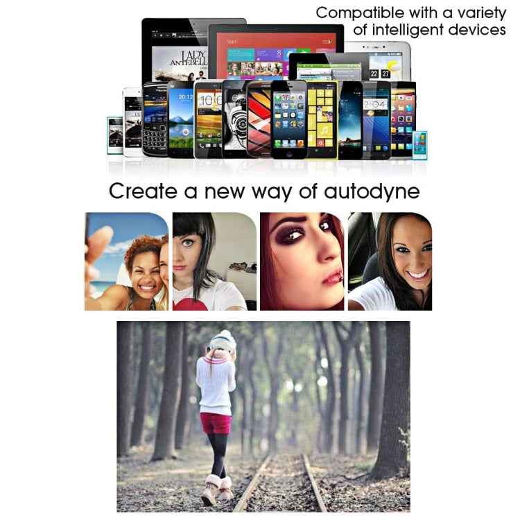 Wireless Bluetooth Remote Controller / Mini Gamepad Controller / Selfie Shutter / Music Player Controller for Android / iOS Cell Phone / Tablet PC