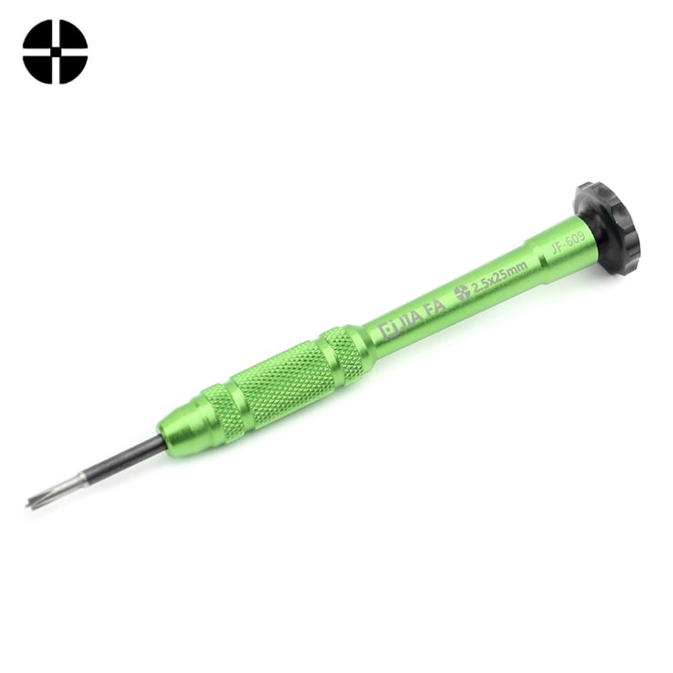 JIAFA JF-609-2.5 Hollow Cross Tip 2.5 Middle Bezel Repair Screwdriver, JF-609-2.5, 2.5 Hollow Cross (Green), 2.5 Hollow Cross Red, 2.5 Hollow Cross Magenta