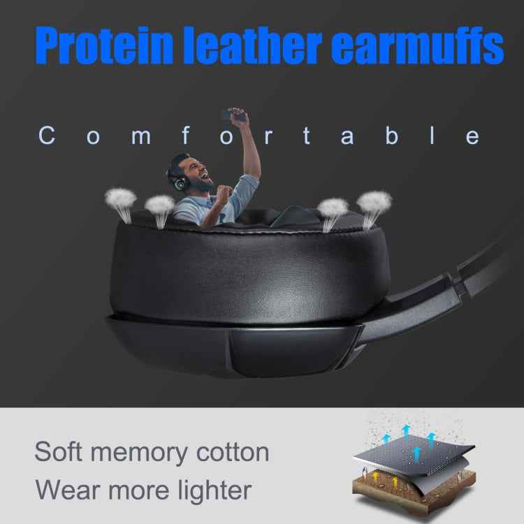 ONIKUMA K6 Over Ear Bass Stereo Surround Gaming Headphone with Microphone & RGB Lights