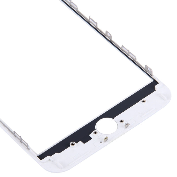 Front Screen Outer Glass Lens with Front LCD Screen Bezel Frame & OCA Optically Clear Adhesive for iPhone 6s Plus