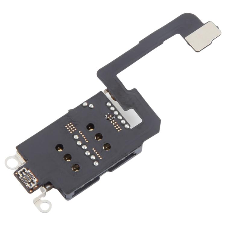 For iPhone 16 Plus Dual SIM Card Holder Socket with Flex Cable