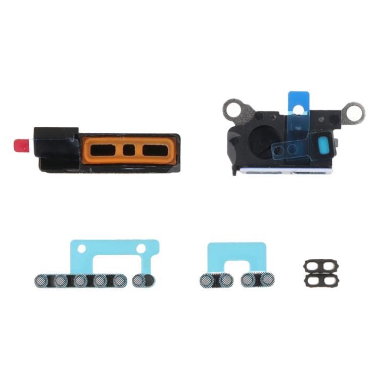 For iPhone 16 Pro Max 6 in 1 Speaker Dustproof Mesh Set, For iPhone 16 Pro Max