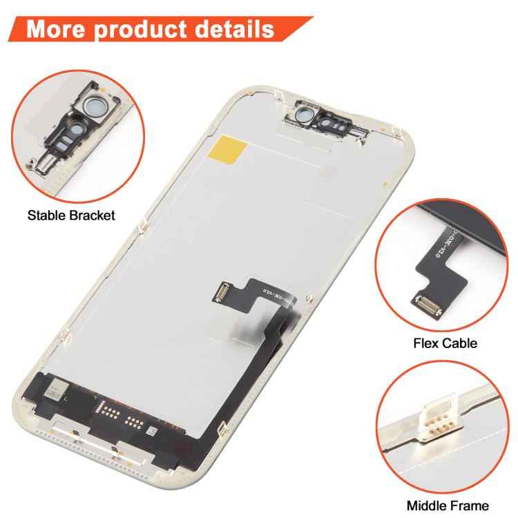 For iPhone 16 Pro DD Hard OLED Screen, Remove IC Need Professional Repair