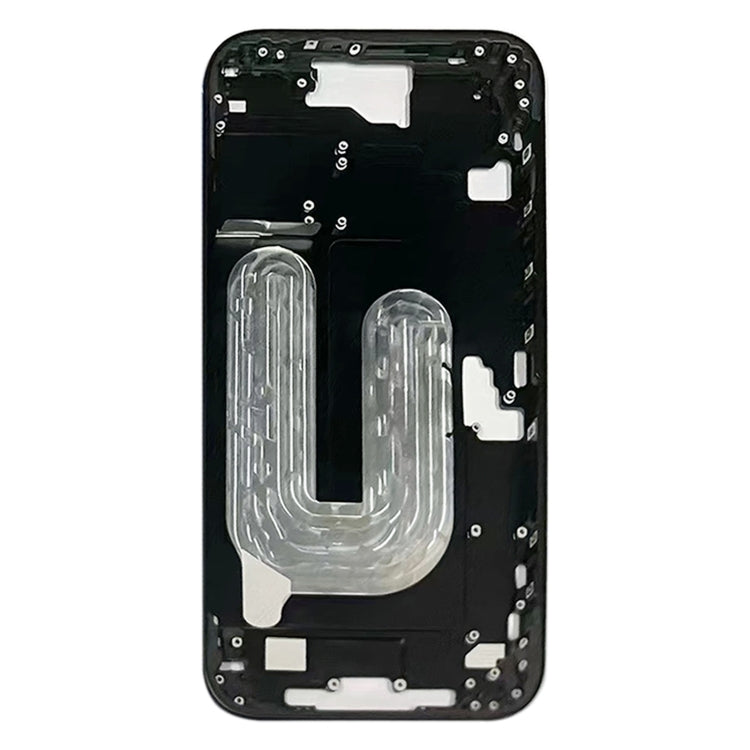 Placa de bisel del marco central para iPhone 16