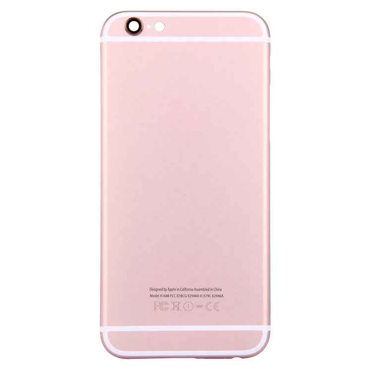 5 in 1 for iPhone 6s (Back Cover + Card Tray + Volume Control Key + Power Button + Mute Switch Vibrator Key) Full Assembly Housing Cover, For 6s, For iPhone 6s, For iPhone 6s (with side Key), For iPhone 6s (with Side keys) - BSPART
