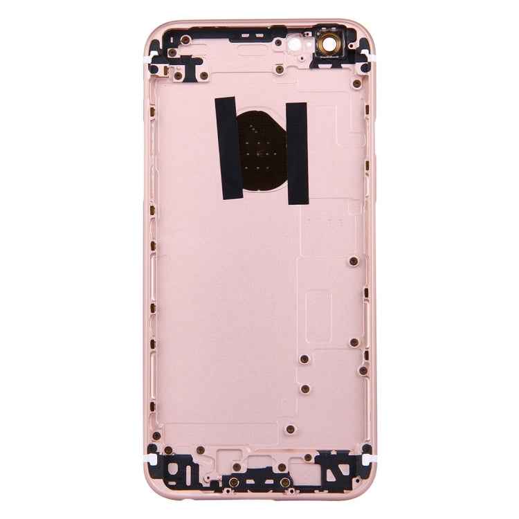 5 in 1 for iPhone 6s (Back Cover + Card Tray + Volume Control Key + Power Button + Mute Switch Vibrator Key) Full Assembly Housing Cover, For 6s, For iPhone 6s, For iPhone 6s (with side Key), For iPhone 6s (with Side keys) - BSPART