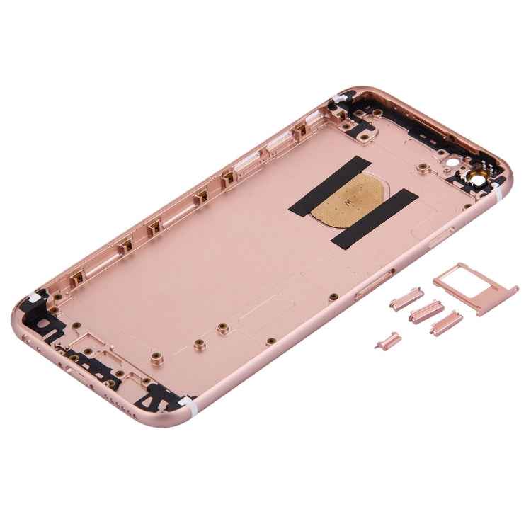 5 in 1 for iPhone 6s (Back Cover + Card Tray + Volume Control Key + Power Button + Mute Switch Vibrator Key) Full Assembly Housing Cover, For 6s, For iPhone 6s, For iPhone 6s (with side Key), For iPhone 6s (with Side keys) - BSPART