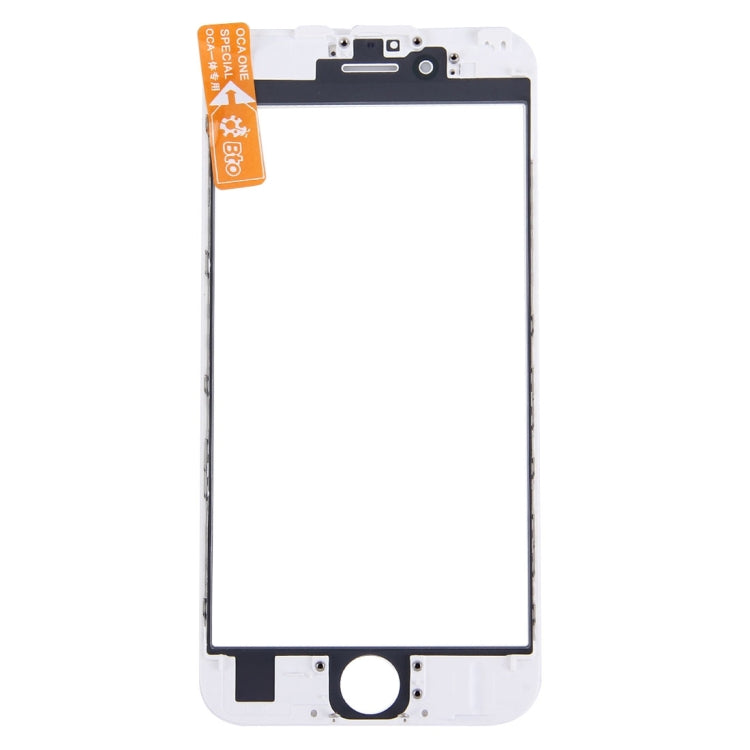 Front Screen Outer Glass Lens with Front LCD Screen Bezel Frame & OCA Optically Clear Adhesive for iPhone 6s