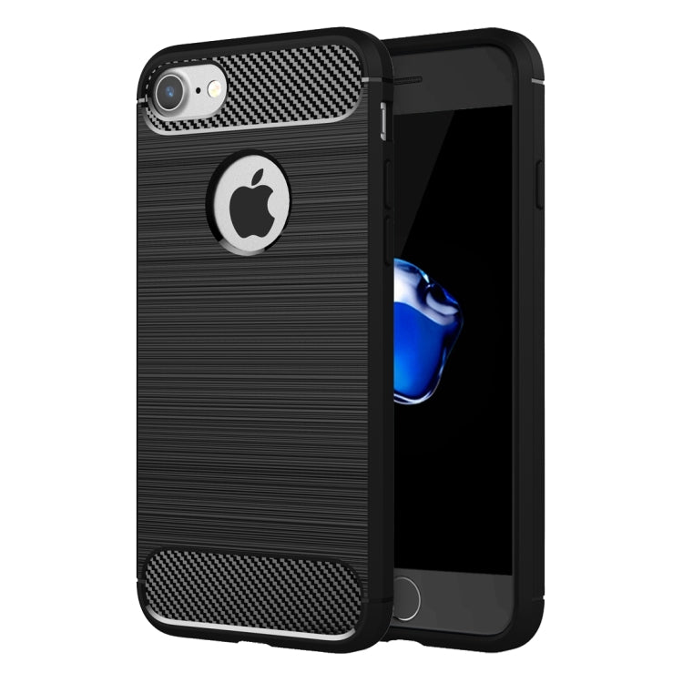 Coque de protection robuste en TPU texturé brossé pour iPhone 8 et 7