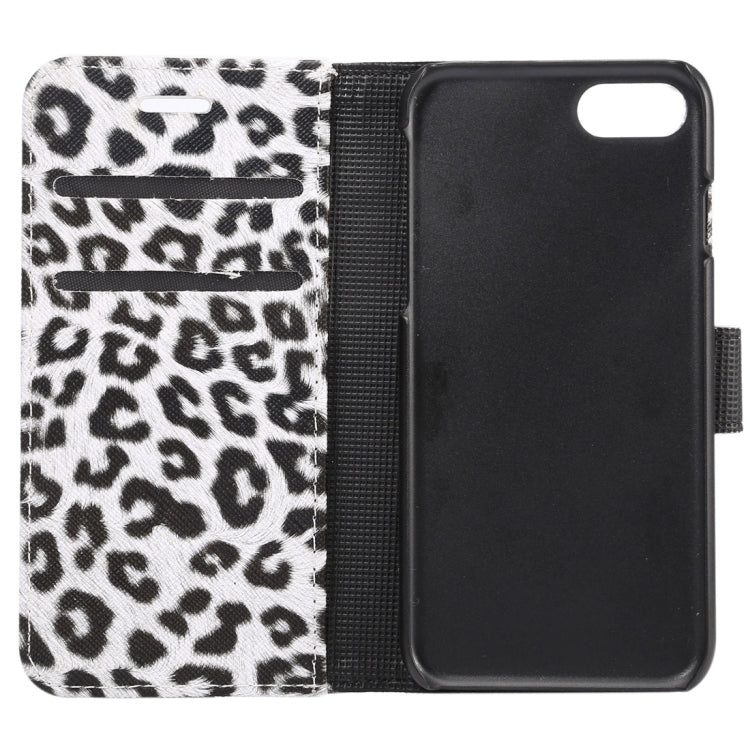 For iPhone 8 & 7 Leopard Pattern Horizontal Flip Leather Case with Holder & Card Slots & Wallet, For 8 & 7