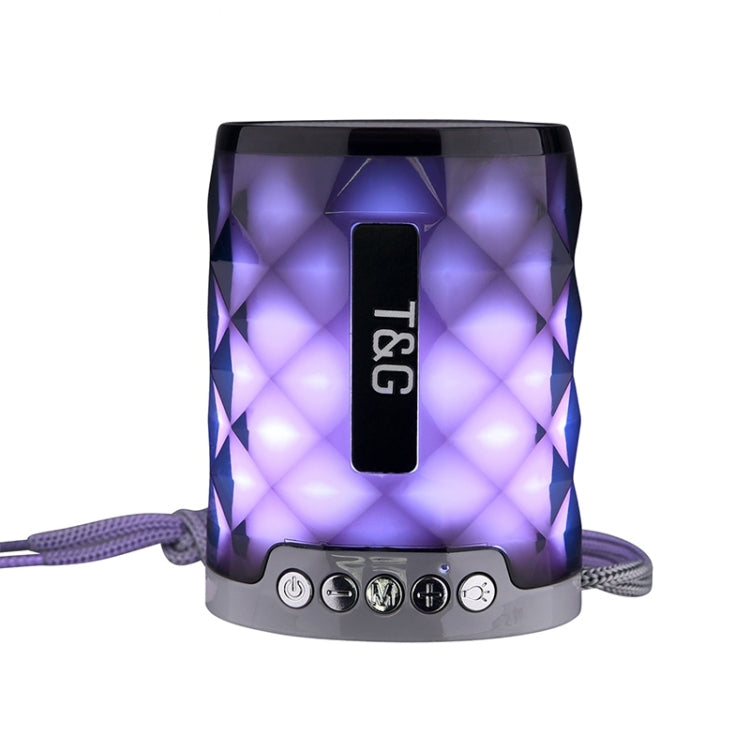 T&G TG155 Bluetooth 4.2 Mini Portable Wireless Bluetooth Speaker with Colorful Lights
