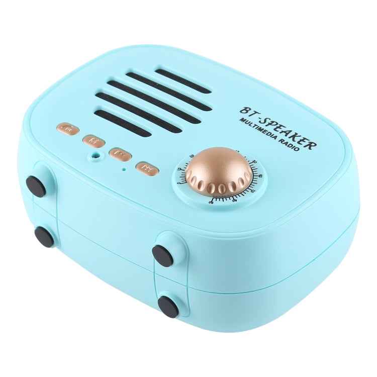 Q108 Retro Mini Wireless Bluetooth Speaker, Support Hands-free / TF Card / U disk / FM