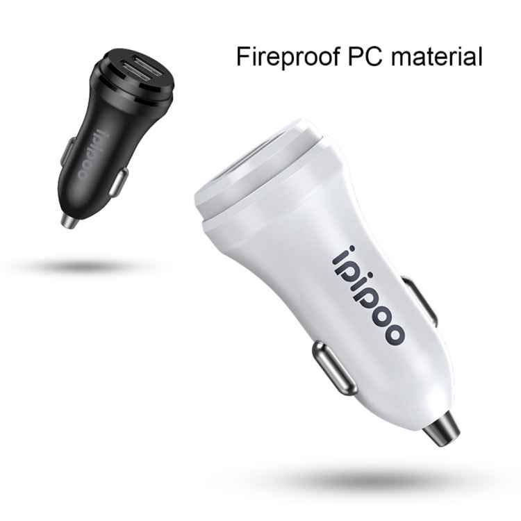 ipipoo XP-1 Dual USB Car Fast Charging Charger with Android Line