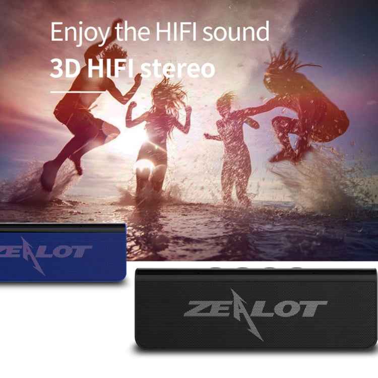 ZEALOT S31 10W 3D HiFi Stereo Wireless Bluetooth Speaker, Support Hands-free / USB / AUX / TF Card
