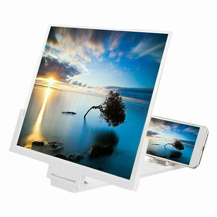 F3 14 inch Radiation Protection Universal Mobile Phone Screen Amplifier 3D HD Video Amplifier with Stand