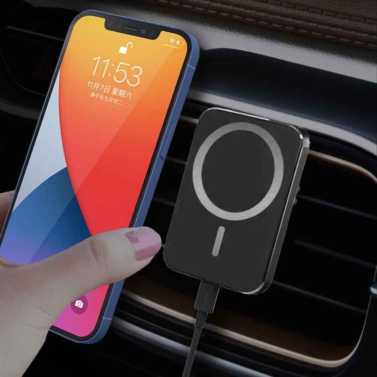 X16 Magsafe Car Air Outlet Vent Mount Clamp Holder 15W Fast Charging Qi Magnetic Wireless Charger