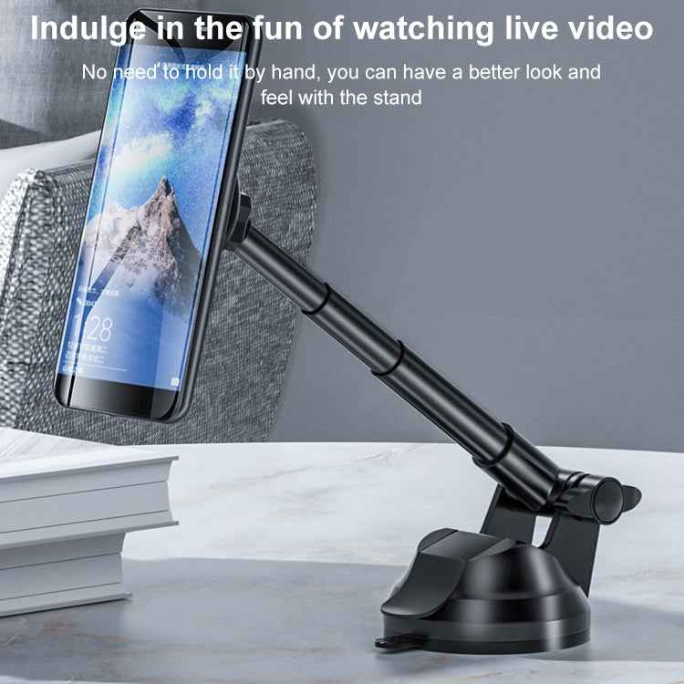 Universal Magnetic Retractable Rotating Car Mobile Phone Holder