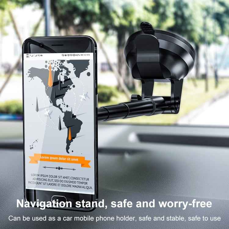 Universal Magnetic Retractable Rotating Car Mobile Phone Holder