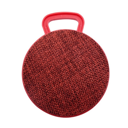 A01L Cloth Texture Round Portable Mini Bluetooth Speaker, Support Hands-free Call & TF Card, A01L Black, A01L Green, A01L Blue, A01L Red
