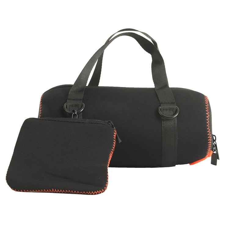 EVA Outdoor Portable Speaker Protective Cover with Shoulder Strap & Carabiner For JBL Charge 5