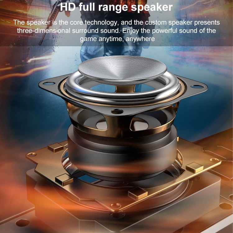 SOAIY SH39 Colorful Spectrum Lighting Effect + Mechanical Buttons + Clock Alarm + Battery Desktop Home Gaming Bluetooth Speaker